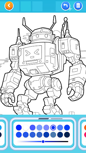 Mecha Color: Rang berish o'yinlari